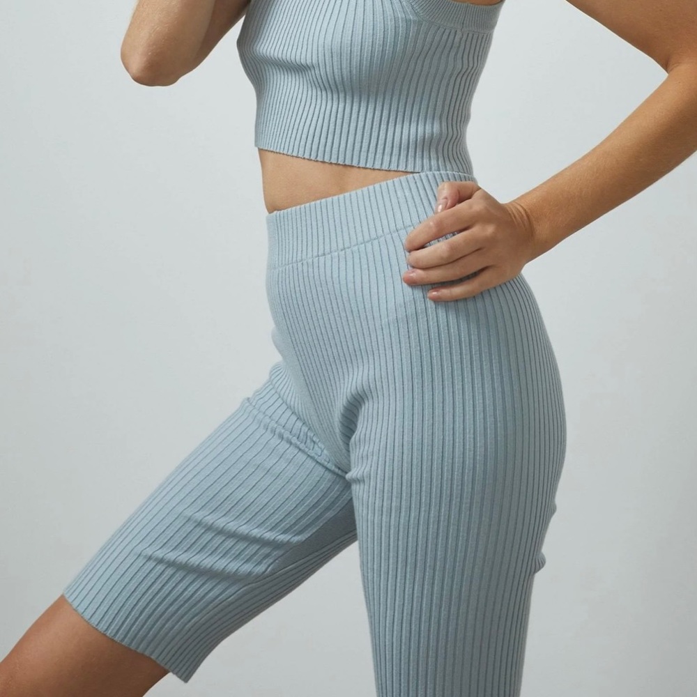 LUNYA Cozy Cotton Silk Ribbed Bike Short Lunya original $118
